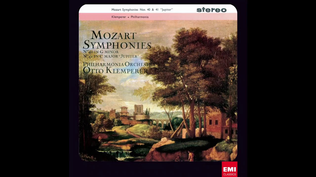 Mozart Symphony No 40 Philharmonia Orchestra, Otto Klemperer (1963/2012)