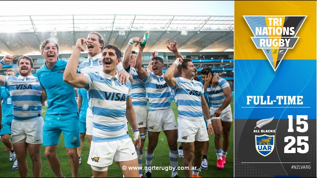 si destacar evaluar Los Pumas 25-15 All Blacks #TriNations2020 - YouTube