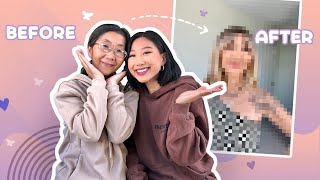 Mom ABG Transformation?! mama chen makeover by VIVACIOUSHONEY 24,193 views 1 year ago 10 minutes