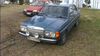 W123 Mersu olisi kaupan/ omituisia auton ostajia