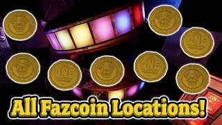 All Fazcoin Locations in FNAF Help Wanted 2