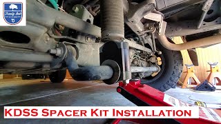 Installing Treaty Oak KDSS Spacers on a 5th Gen 4Runner and GX460