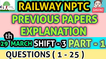 RRB NTPC PREVIOUS PAPERS DETAILED EXPLANATION IN ENGLISH || RAILWAY NTPC FREE CLASSES || IQ ACADEMY
