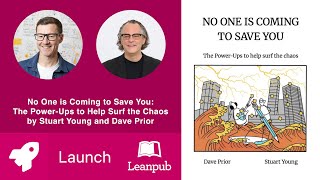 Leanpub Book LAUNCH 🚀 No One is Coming to Save You by Stuart Young and Dave Prior #books #newrelease