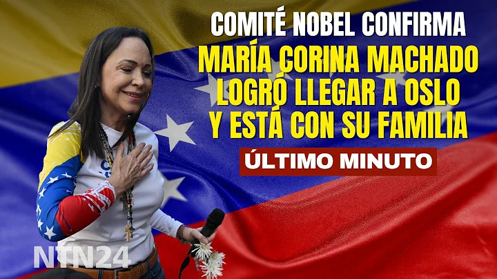 ÚLTIMO MINUTO: Confirman que María Corina Machado logró llegar a Oslo y está con su familia