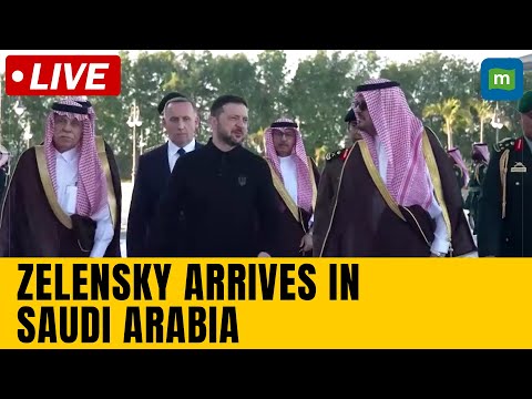 LIVE: Ukrainian President Zelensky arrives in Saudi Arabia |Jeddah | Ukraine Russia Peace talks |USA Episode cover