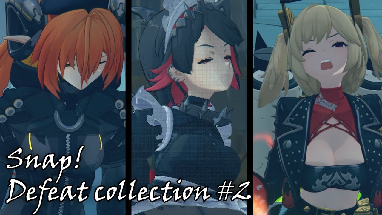 Snap event - defeat poses compilation part 2 - Zenless Zone Zero