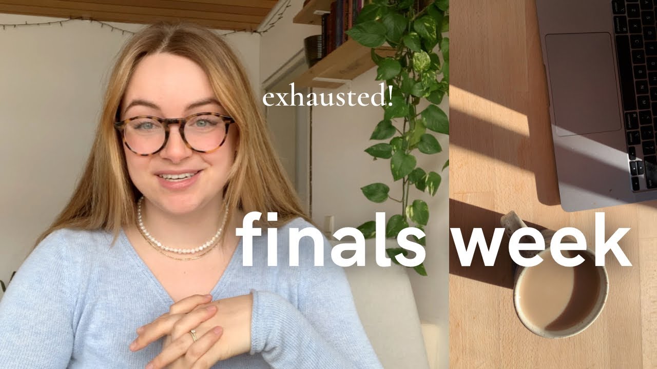 FINALS WEEK VLOG | studying and writing my last exams of the semester | Physiotherapie Ausbildung