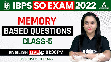 IBPS SO English Preparation | Memory Based Questions | Class #5 | Adda247 Regulatory Bodies