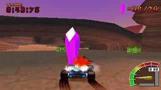 Crash Team Racing: Adventure Part 49: Rocky Road (Purple CTR Token) screenshot 1