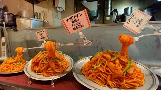 Japanese food vlog - Panntyo spaghetti restaurant