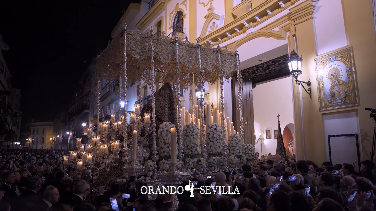 4K || SALUDO HDAD ESPERANZA DE TRIANA || EXTRAORDINARIA VIRGEN DEL PATROCINIO || 2023 ||
