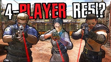 This mod FINALLY Lets You Play RE5 with 4 Players!