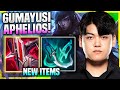 GUMAYUSI PICKS APHELIOS WITH NEW ITEM IMMORTAL! - T1 Gumayusi Plays Aphelios ADC vs Caitlyn!