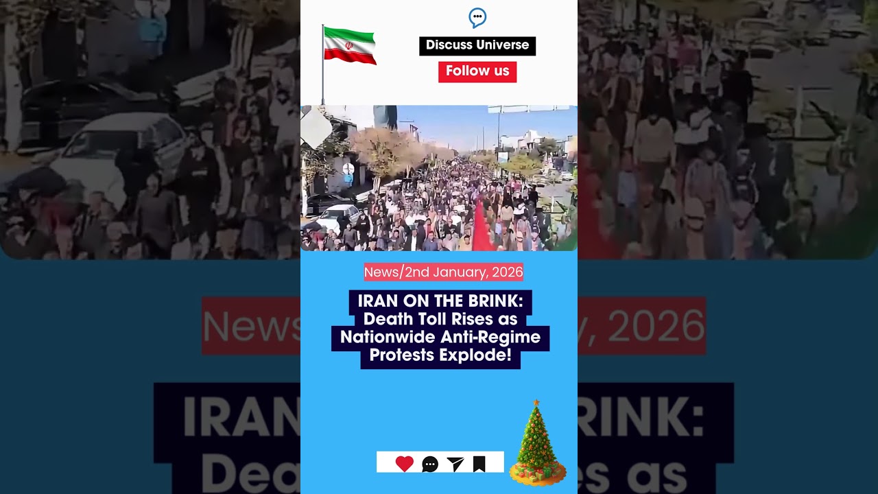 IRAN ON THE BRINK: Death Toll Rises as Nationwide Anti-Regime Protests Explode! | DISCUSS