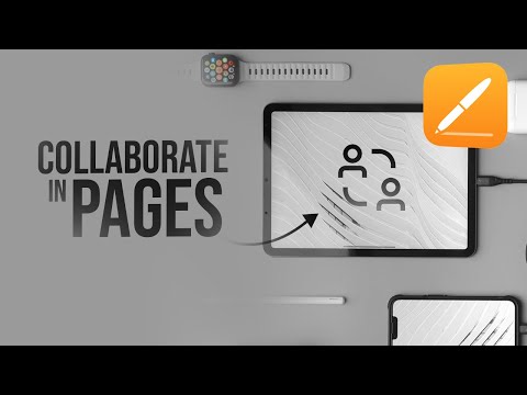 How to Collaborate on Pages iPad (tutorial)