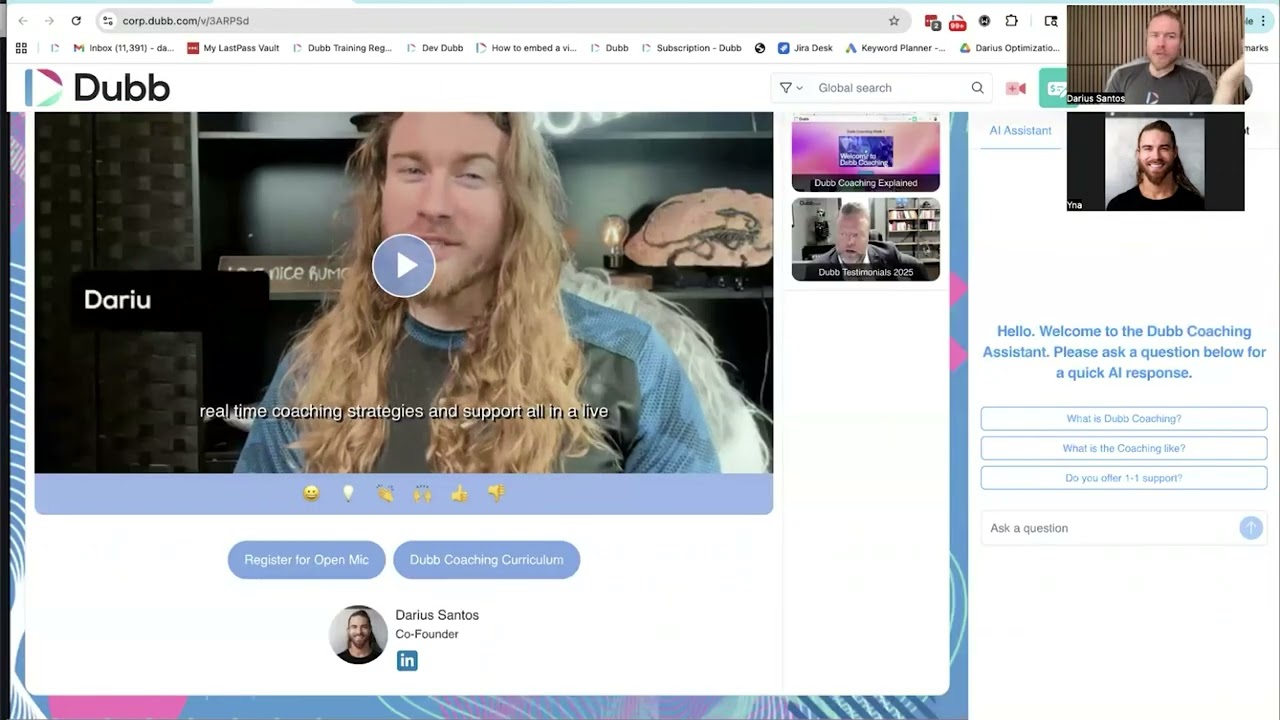 Dubb Pro Plus Coaching - From Views to Leads: A Simple Growth Funnel