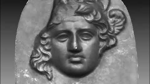 3D Scan of Ancient Artifact using GRASP 3D Scanner