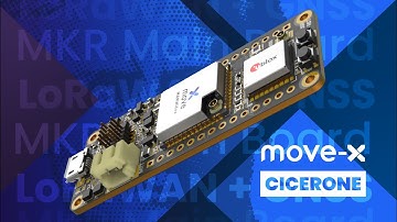 Move-X Cicerone - MKR development board LoRaWAN + GNSS