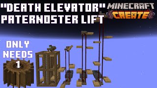 Celebrity "Elevator of Death" Paternoster Lift - Minecraft: Create Wealth