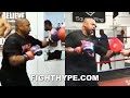 ROY JONES JR. BOOSTS SPEED IN NEW MIKE TYSON TRAINING LEAK; PUNCHES FIRING ON ALL CYLINDERS