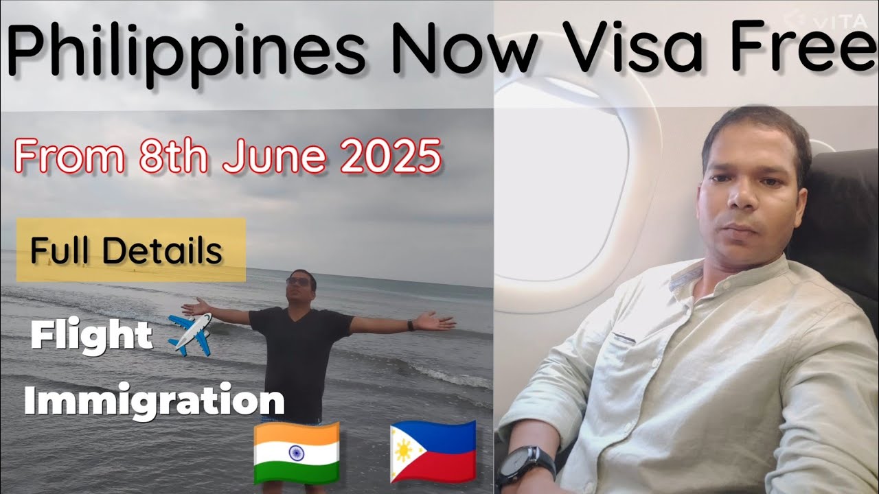 Finnally , Visa Free Enter in Philippines For Indian 🇮🇳 🇵🇭 #philippines #visafree #indian