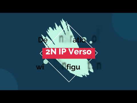 2N IP Verso | Basic level Configuration | SIP & Lock setting