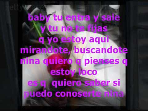 Tengo algo para ti... Baby boy lyrics