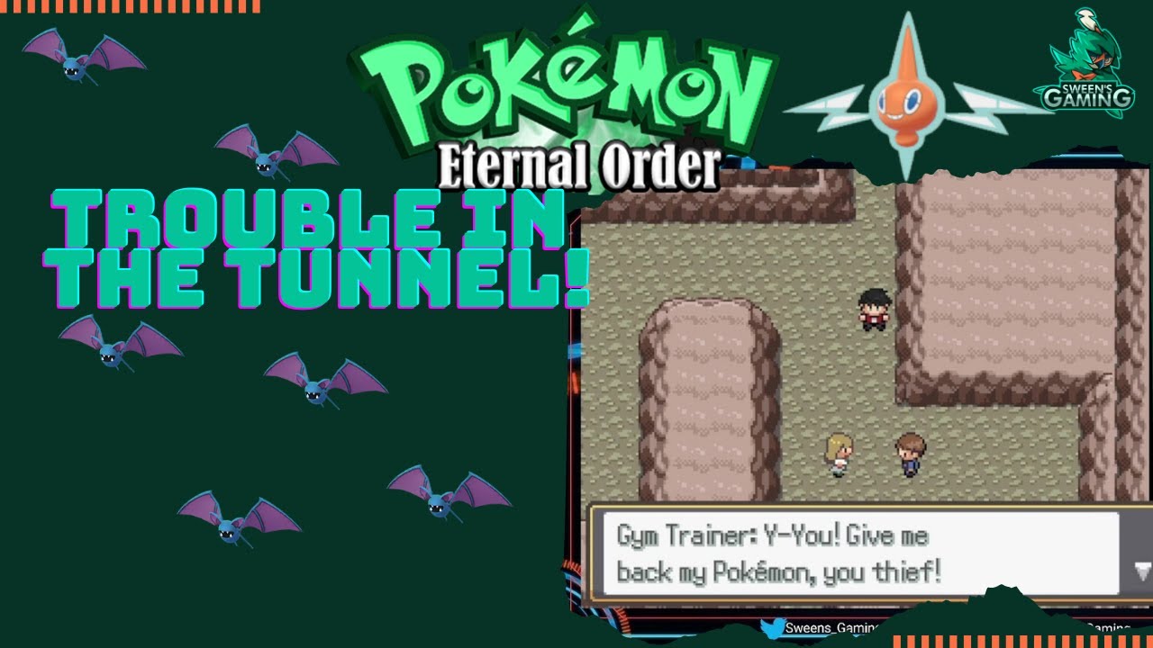 Let's Play Pokemon Eternal Order, Fan Game; Trouble in the Cave!