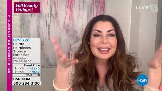 HSN | Fall Beauty Fridays - Hairdo Faux Hair 09.24.2021 - 08 AM screenshot 5