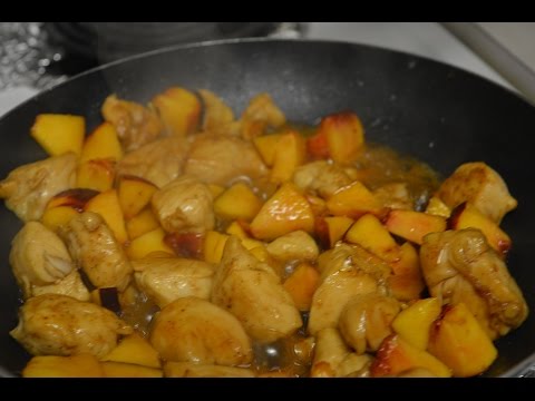 Delicious Peach Chicken