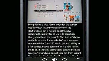 Headliner -- Windows Phone 7 RSS Reader