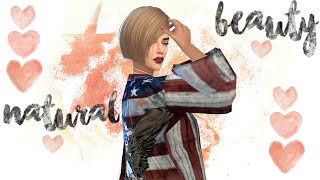 The Sims 4 | CAS | ❀ Natural Beauty ❀ collab w/ Hypernova Sims @Alerii_