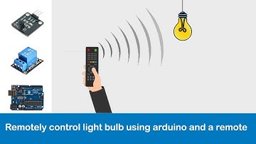 how to control home light with remote using arduino
