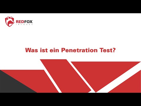 Video: Welche Arten von Penetrationstests gibt es?