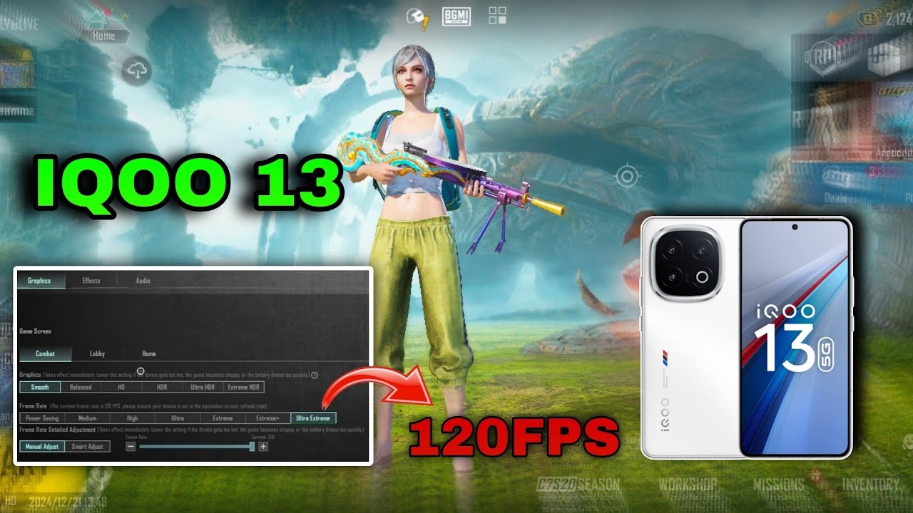 IQOO 13 BGMI GAMEPLAY 🔥 #iqoo13 - YouTube