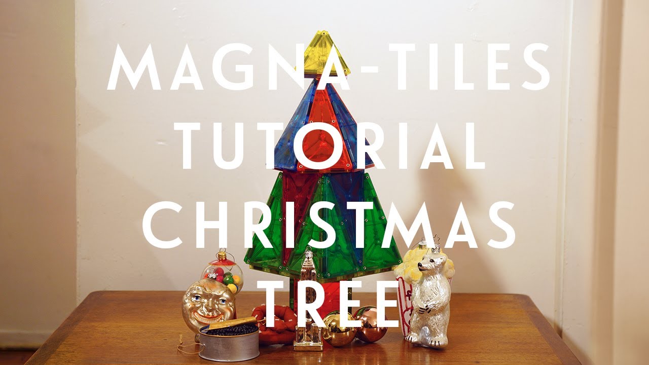 Magna-Tiles Idea: Christmas Tree - YouTube