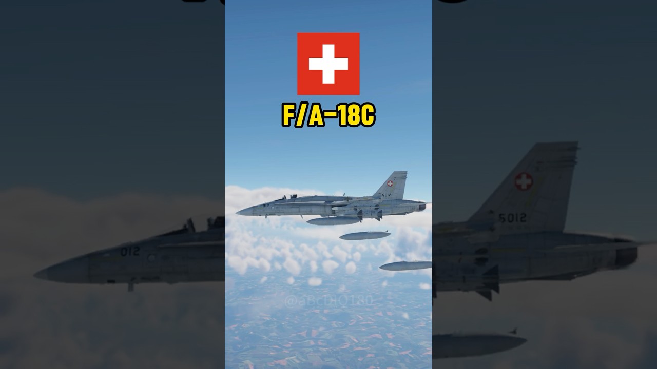 Switzerland F/A-18C in War Thunder!