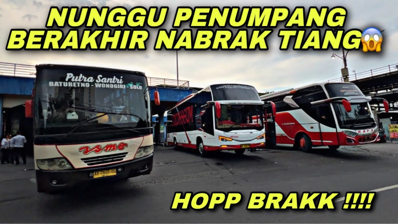 HOP BRAKK ❗️ Nunggu Penumpang Berakhir Nabrak Tiang , Untung Gak Kena Beton 😱| Pintu Timur Tirtonadi