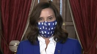 Gov. Whitmer pleads for federal COVID relief, urges Michiganders to shop local