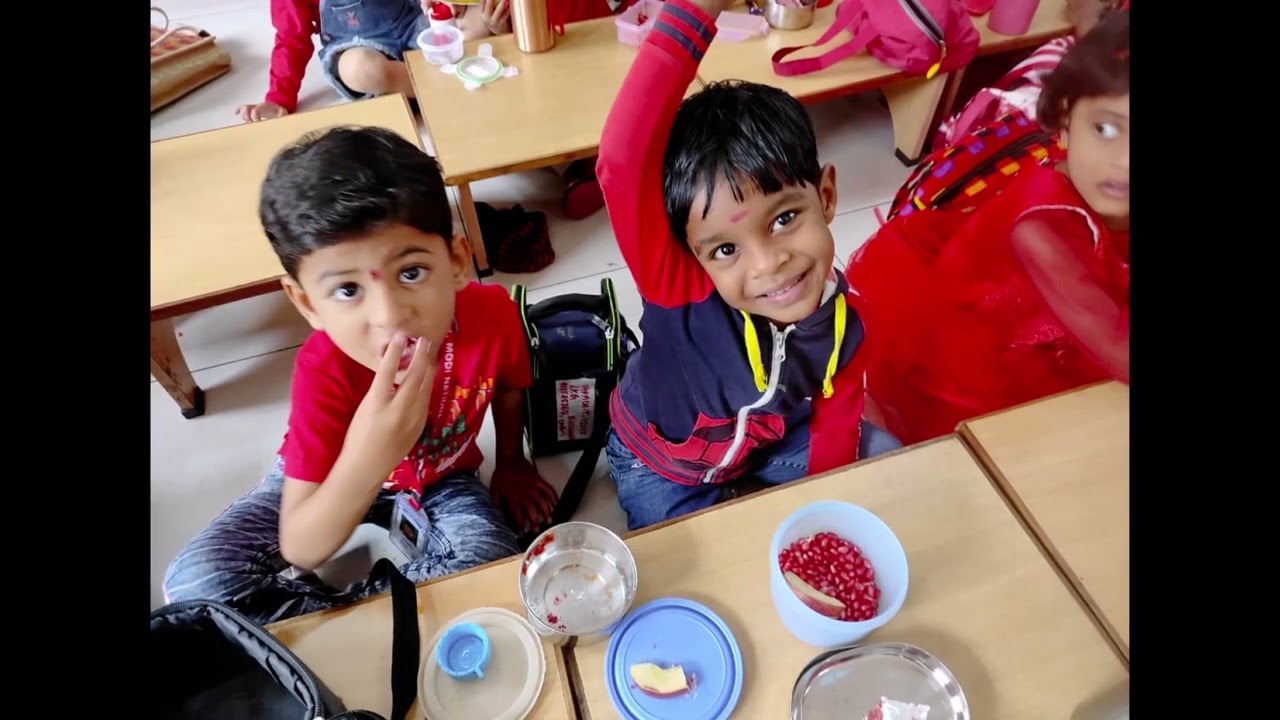 V V Sangha’s S K Modi National School Kindergarten Red Day