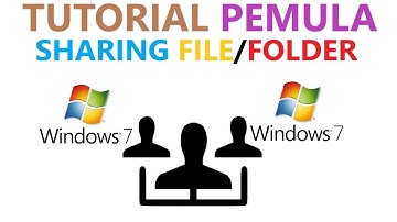 ✔ Cara Sharing File/Folder dan Drive di Windows 7