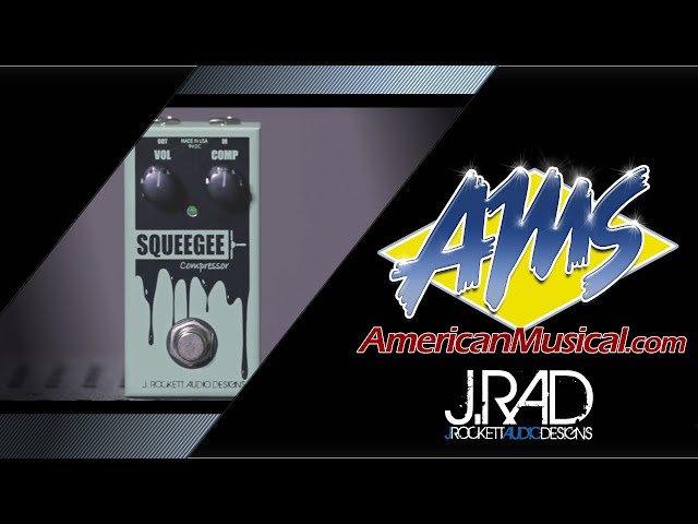 J Rockett Squeegee Compressor Overview - American Musical Supply