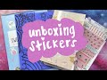 Unboxing Stickers | Hobonichi Weeks Kits