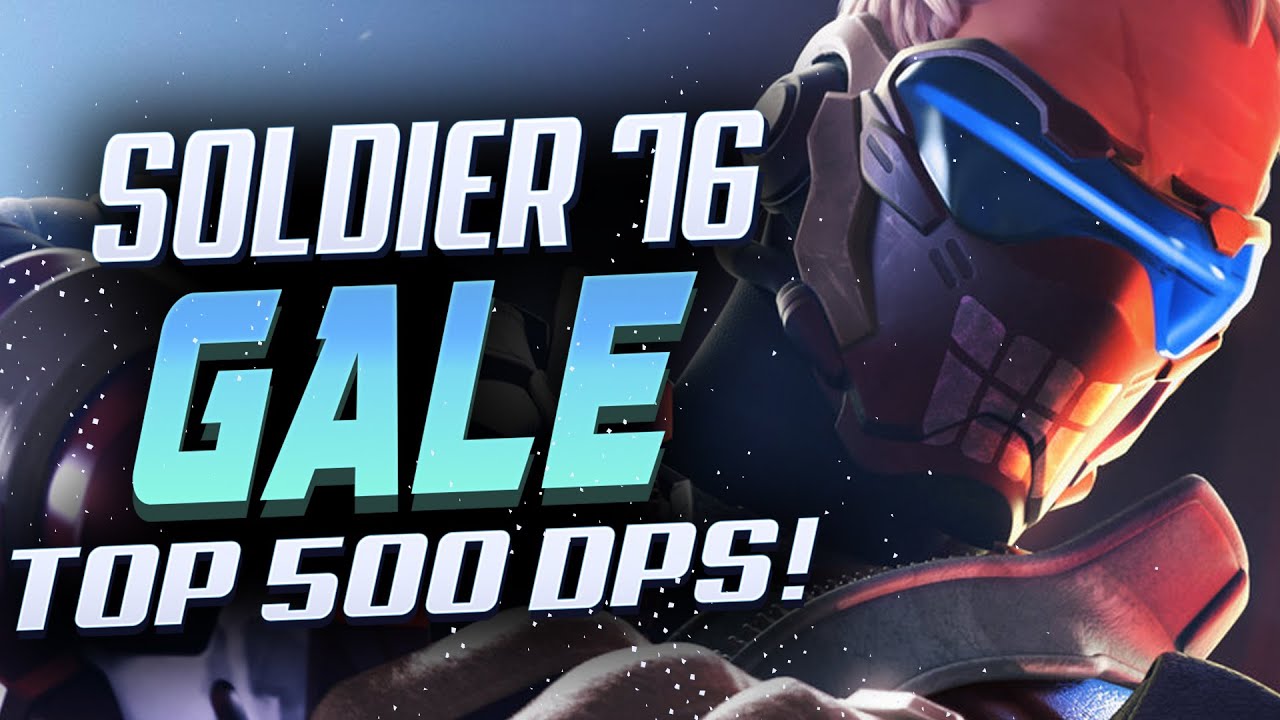 GALE TOP 500 SOLDIER 76 - 38 ELIMS! [ OVERWATCH SEASON 25 TOP 500 ]