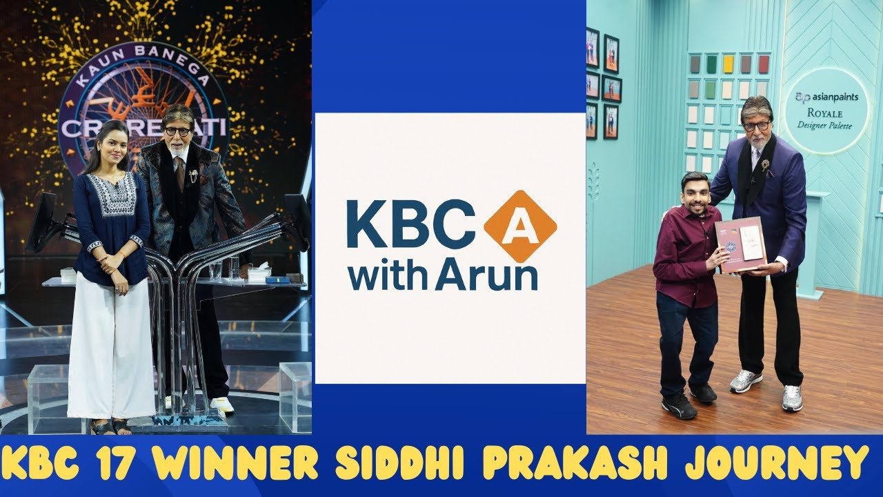 KBC 17 Winner Siddhi Prakash journey| 