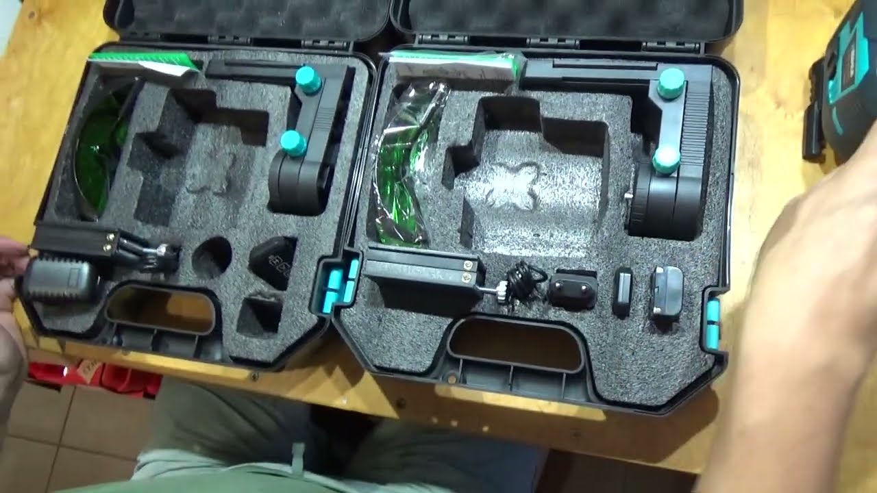 NEW Лазерний рівень Laser Pro GO4CG Нівелір - 4 площини, зелені промені, електронний рівень