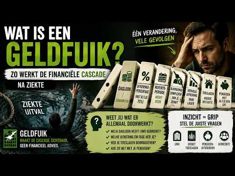 Videominiatuur: Wat is een geldfuik? Zo werkt de financiële cascade na ziekte