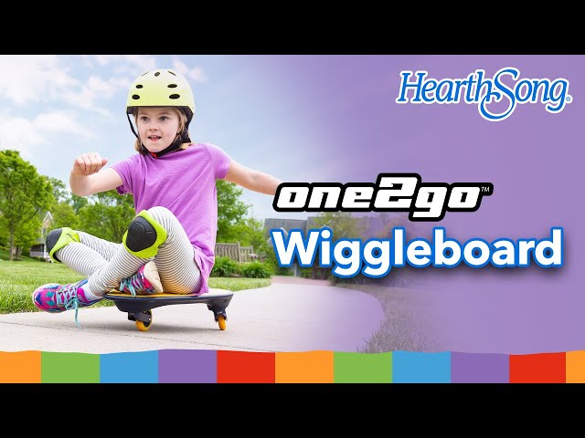 Sit, Stand, Wiggle and Twist to Learn Fundamentals of Skateboarding the Wiggleboard - YouTube