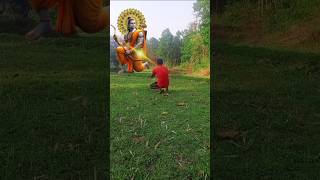 sriram🚩🙏 #viralvideo #bhakti #magic #sriram  #ytshorts #ajaymahato vfx